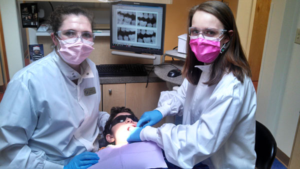 Shadowing dentists